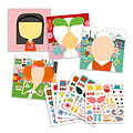 Djeco Create with stickers All different - Djeco