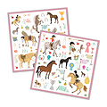 Djeco Horse stickers - Djeco - 160 pieces