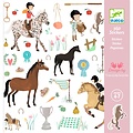 Djeco Horse stickers - Djeco - 160 pieces