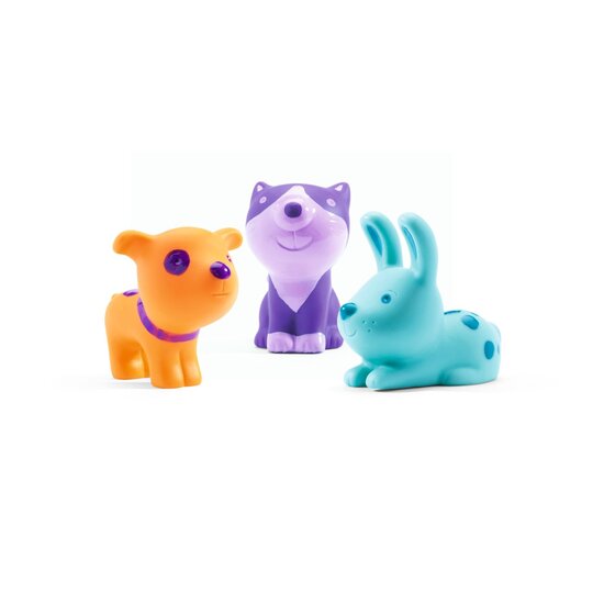 Djeco Stacking blocks Topanifarm farm animals - Djeco