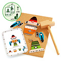 Djeco Djeco wooden hammer game Tap tap Space