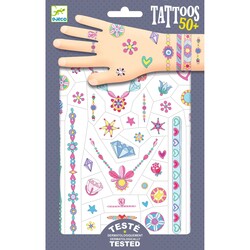 Djeco tattoos Jenni's sieraden neon +3jr