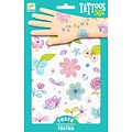 Djeco Djeco - Tattoos Blumen - Glitzer +3 Jahren