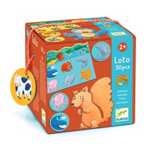 Djeco - Lotto des animaux +2 ans