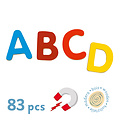 Djeco Magnets - 83 small letters - Djeco