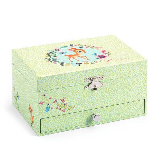 Djeco Jewellery box - music box fawn - Djeco