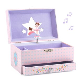 Jewellery box music box ballerina Djeco