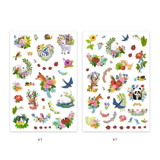 Djeco Tattoos Happy Spring - Djeco +3yrs