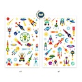 Djeco Tattoos Space Oddity - glow in the dark - Djeco
