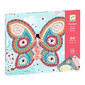 Djeco Mozaïek - vlinders - glitter - Djeco +4 jr