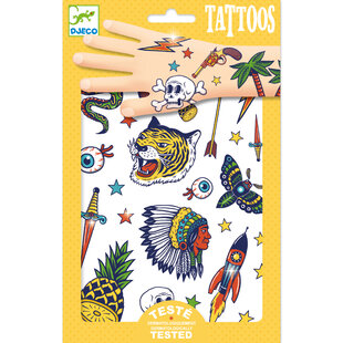 Djeco tattoos Bang Bang metallic +3yrs