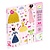 Djeco Djeco stickers dress up dolls dresses 4-8y