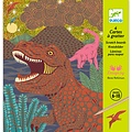 Djeco Dinosaurs - scratch boards - Djeco