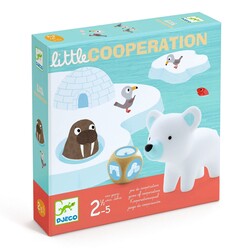 Nordpol Brettspiel Little Cooperation - Djeco