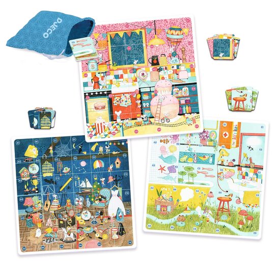 Djeco Djeco Beobachtungsspiel Katudi Home 5-10 Jahre