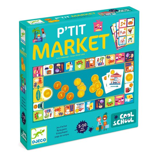 Djeco Djeco shopping game P'tit Market 5-10yrs