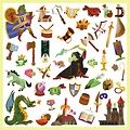 Djeco Djeco stickers Middle Ages 160 pieces