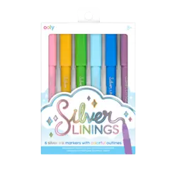 Ooly Silver Linings Metallic-Konturenmarker