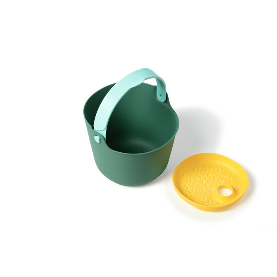 Quut Quut Bucki Garden Green Eimer mit Sieb