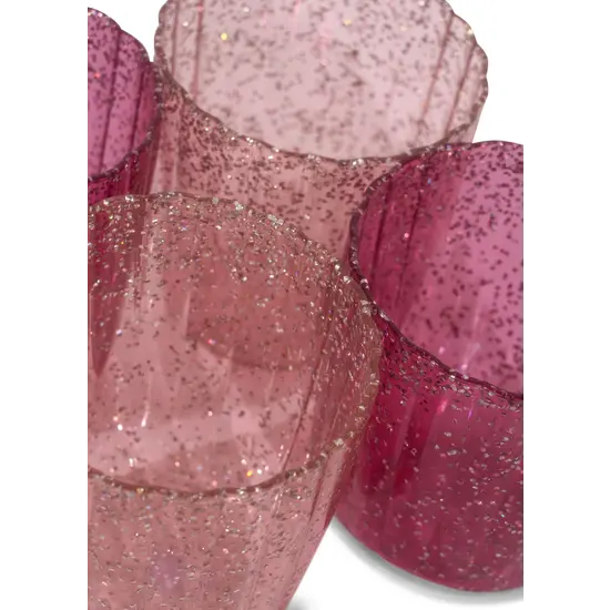 Konges Slojd Konges Slojd | Glitter Cup 4 Pink Sparkling Pink Mix