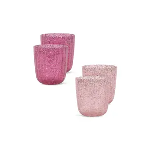 Konges Slojd | Glitzerbecher 4 rosa Sparkling Pink Mix
