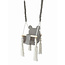 Moje Moje | Babyschommel Teddybeer - Graphite + Lengte Touw