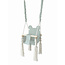Moje Moje |  Teddy Bear Baby Swing - Mint + Length of rope