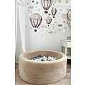 Moje Moje | Ball Pool Teddy - Beige 90x40 cm + Balls
