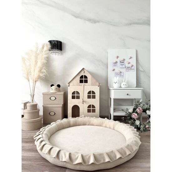 Moje Moje | Playnest  Soft Velvet - Ecru