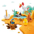 Hey Clay Hey Clay | Modelling clay Farm birds