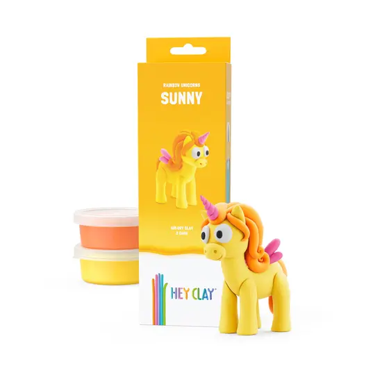 Hey Clay Hey Clay | Modelling clay Rainbow Unicorn - Sunny