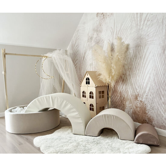 Moje Moje | Ensemble de jeu arc-en-ciel - Beige