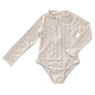 Fresk | Combinaison UV à manches longues pour filles Garden Flowers