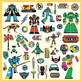 Djeco Djeco |  Stickers Robots