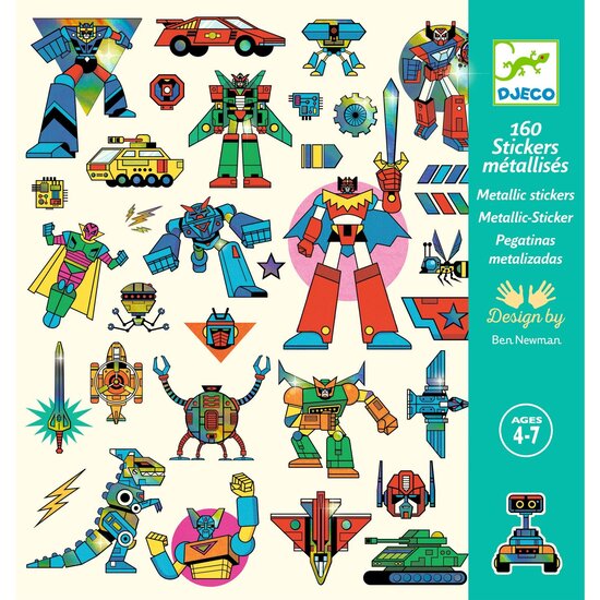 Djeco Djeco |  Stickers Robots