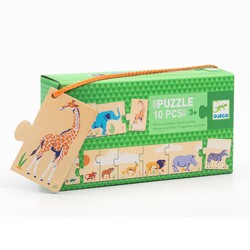 Djeco | Puzzle Frise Smal And Big - 10 pcs