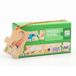 Djeco | Puzzel Klein En Groot - 10 Stuks