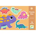 Djeco Djeco | Puzzel Duo Dino's - 10 Stuks