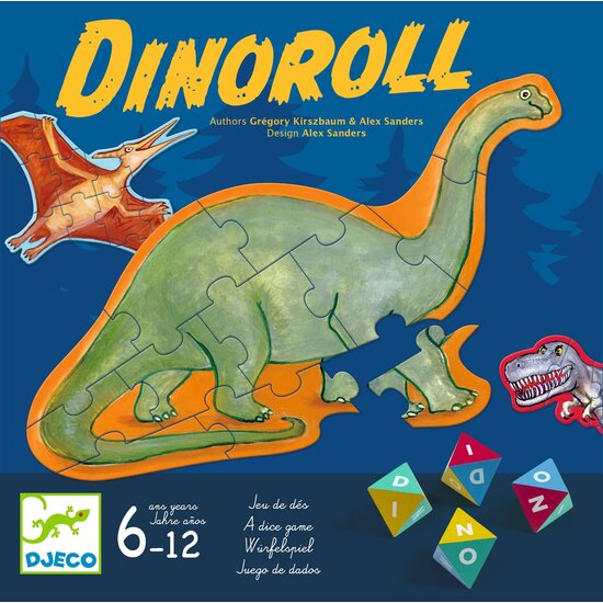 Djeco Djeco | Dinoroll Een Dobbelspel
