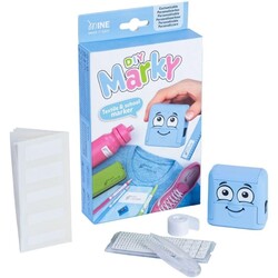 Marky DIY | Stamp with Ink | Blue - 3 Lines