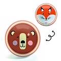Djeco Djeco | Bear & Fox Ball 22 cm