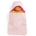 Djeco Djeco Pomea Doll Sleeping Bag Flowers 38cm