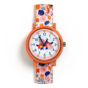 Djeco montre enfant fleurs