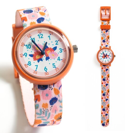 Djeco Djeco kinderhorloge bloemen