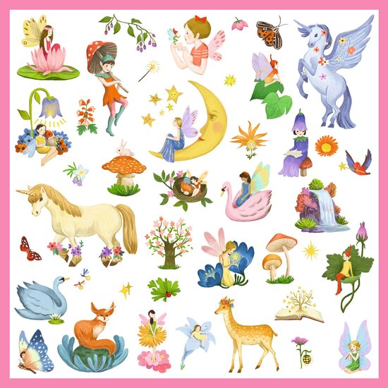 Djeco Djeco stickers fantasie 160 stuks