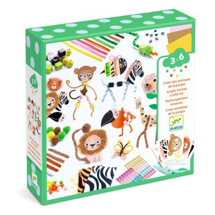Djeco set créatif animaux de la jungle 3-6 ans