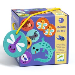 Djeco memory kleine dieren +3jr