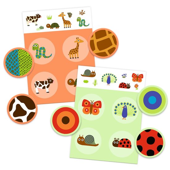 Djeco Djeco Bingo Federn und Pelz