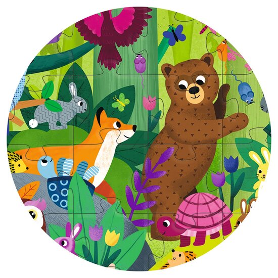 Djeco Djeco puzzle d'observation forêt +4 ans 54 pièces