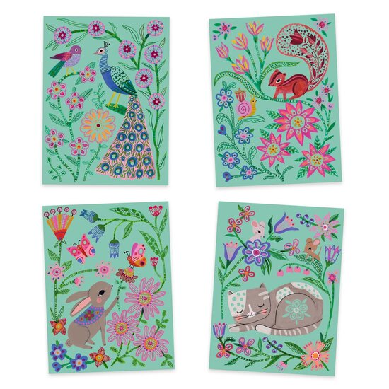 Djeco Djeco scratch cards Encounters 6-10 yrs